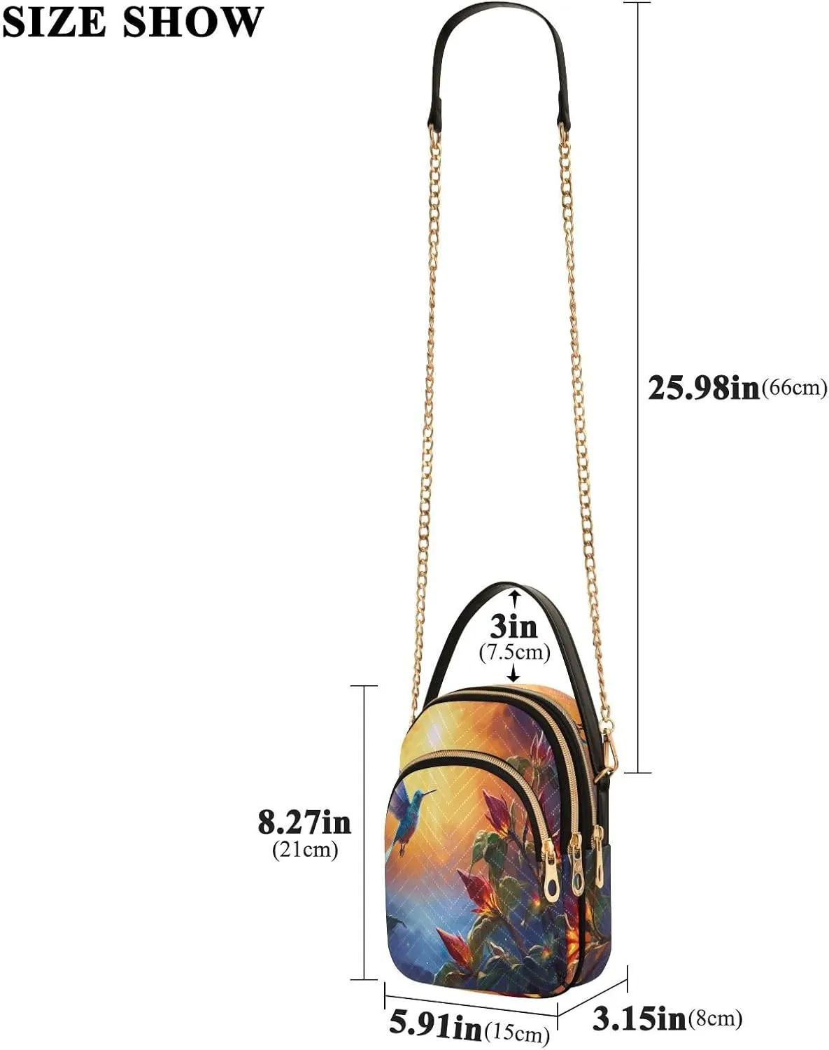 Fantasy Sea Of Clouds And Whale Women's Crossbody Sling Handbags, Womens Crossbody Travel Bag, Stylish Crossbody Bags