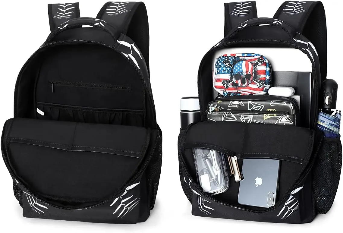 Fashion Baseball Sport Softball American Cool Backpacks School Book Travel College Shoulder Bag for Women Girls Men Boys
