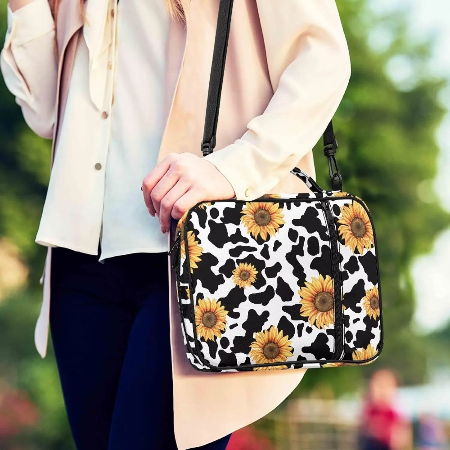 Fashion Bible Cover Bible Carrying Case for Women Girls,Bible Tote Bag Bible Book Cover,Bible Accessories,Christian Gifts