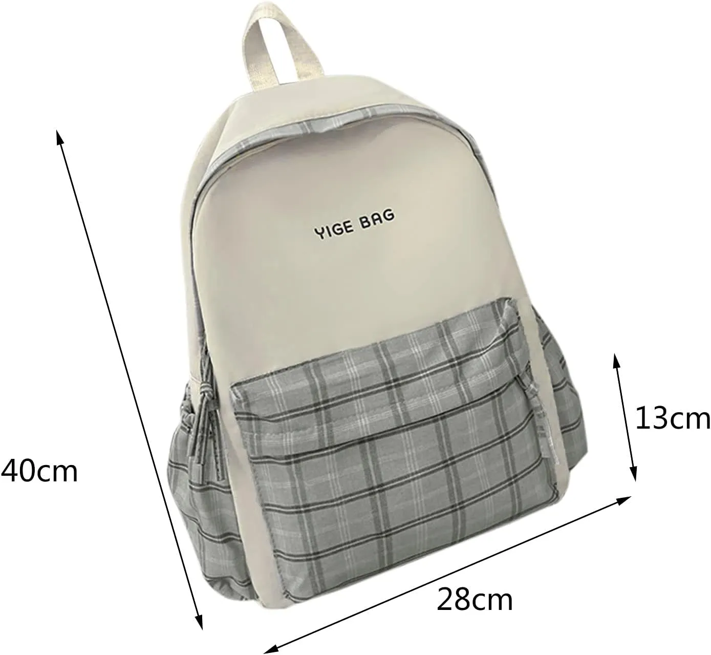 Fashion Cute Womens Backpack Casual Messenger Crossbody Bags Versatile Bags Anti Theft Crossbody Bags for Women(Beige)