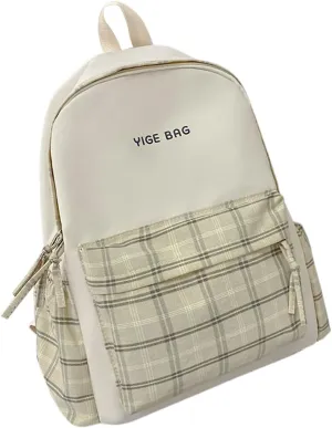 Fashion Cute Womens Backpack Casual Messenger Crossbody Bags Versatile Bags Anti Theft Crossbody Bags for Women(Beige)