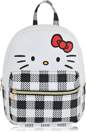Fast Forward Sanrio Hello Kitty Backpack for Women, Men, Unisex | Cute PU Leather 10"" Hello Kitty Mini Backpack Purse Shoulder Purse | Hello Kitty Bag and Hello Kitty Accessories, C6PM29FN