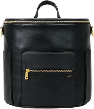 FAWN DESIGN The Original Diaper Bag, Faux Leather Diaper Bag Backpack, Vegan Leather, Large Capacity Baby Bag for Mom