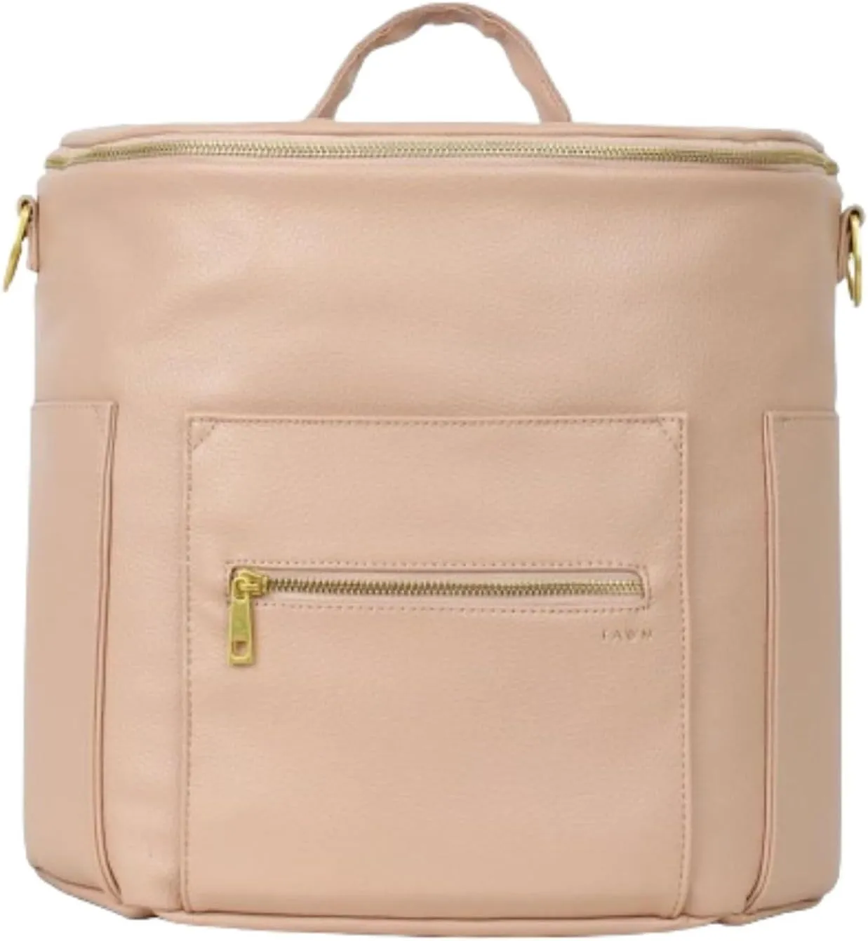FAWN DESIGN The Original Diaper Bag, Faux Leather Diaper Bag Backpack, Vegan Leather, Large Capacity Baby Bag for Mom