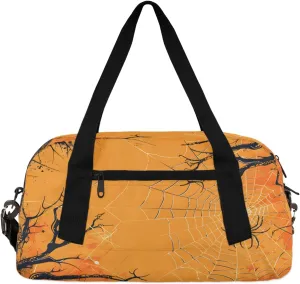 Festivals - Halloween Kids Duffle Bag Boys Girls Small Sport Dance Gym Bag for Overnight Travel Weekender Carry On