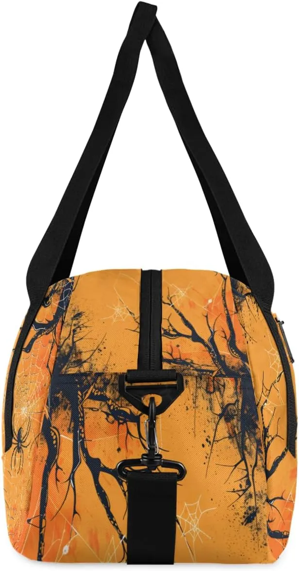Festivals - Halloween Kids Duffle Bag Boys Girls Small Sport Dance Gym Bag for Overnight Travel Weekender Carry On