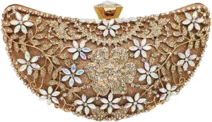 Flower Women Evening Bags and Clutches Wedding Formal Dinner Handbags and Purses