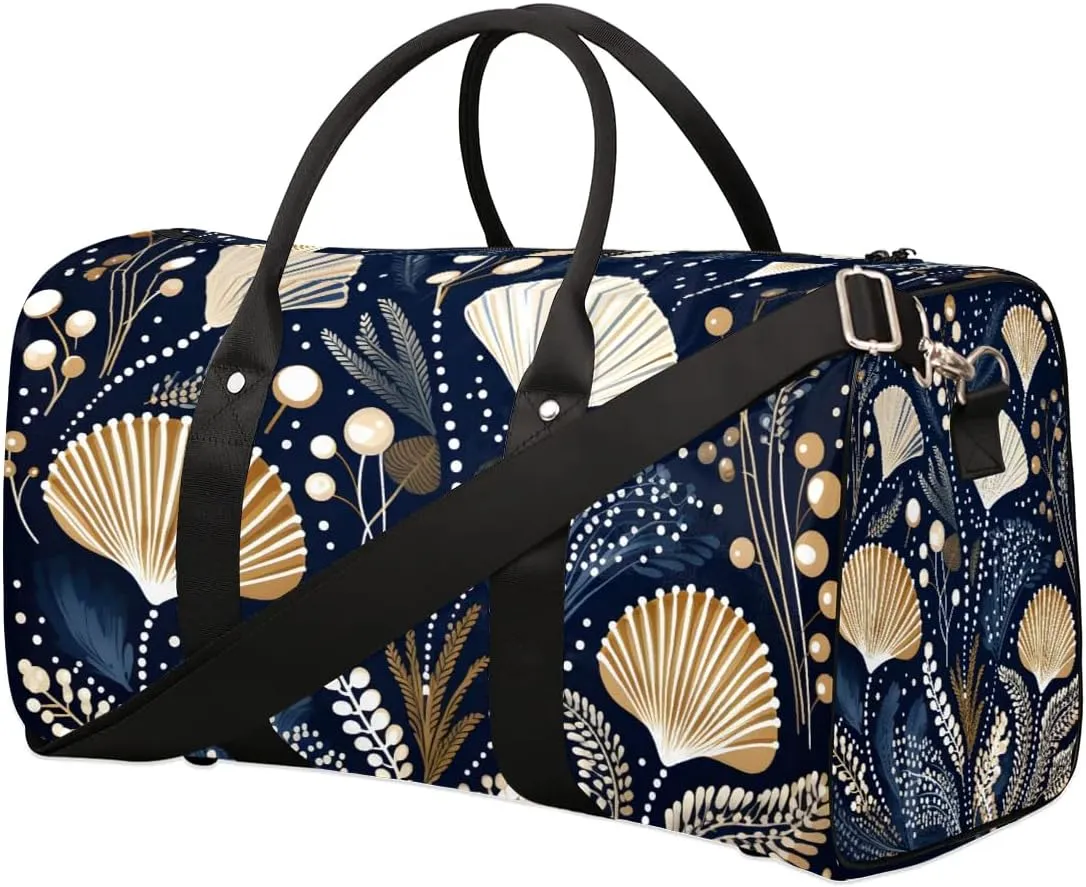 Foldable Travel Bag Swimming Turtle Lightweight Carry On Bags for Airplanes