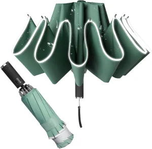 Folding Umbrellas Automatic Folding Umbrellas for Men Women Travel Rain Umbrellas Windproof Business Sun Umbrella