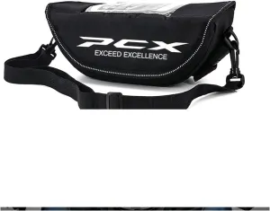 For Honda PCX 125 PCX 150 PCX160 Abs（all Models） Storage Travel Tool Bags Navigation Handlebar Bag (Color : Black3, Size : Normalcy)