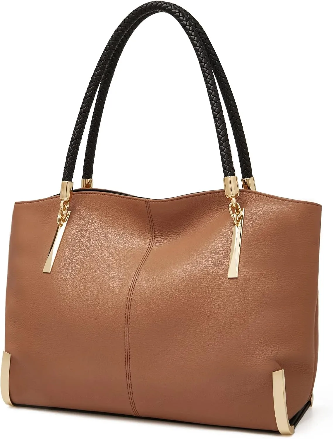 FOXLOVER Large Capacity Tote Handbags for Women, Women's Top-handle Bags Fashion Shoulder Bags Purses Minimalist design