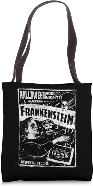 Frankenstein & Bride of Frankenstein Tote Bag