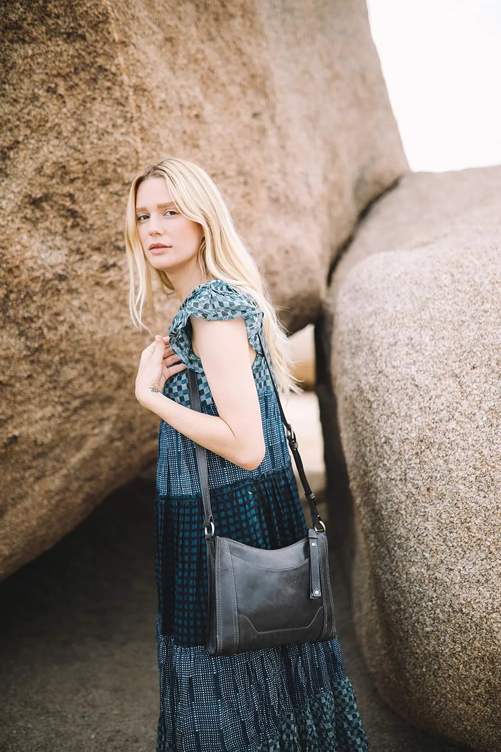 Frye Melissa Zip Crossbody
