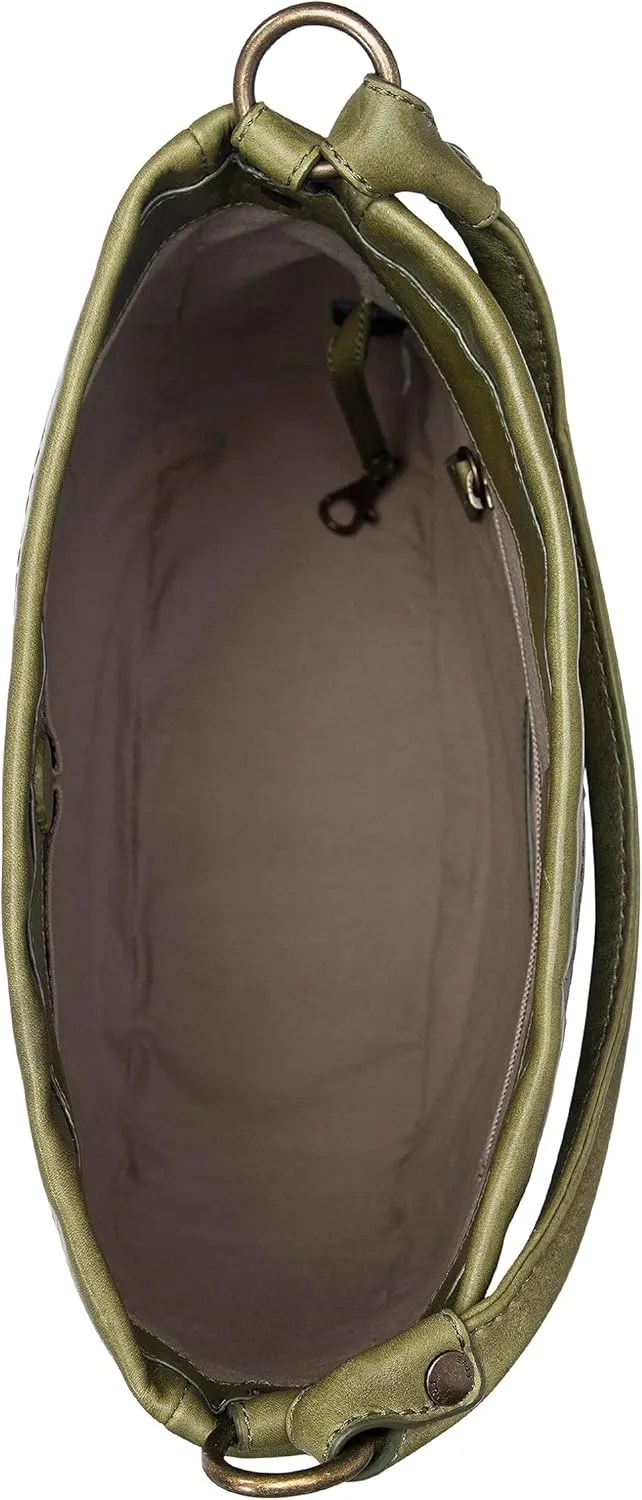 Frye Women's Melissa Hobo Handbag, Stylish Bag with Adjustable Strap & Pockets