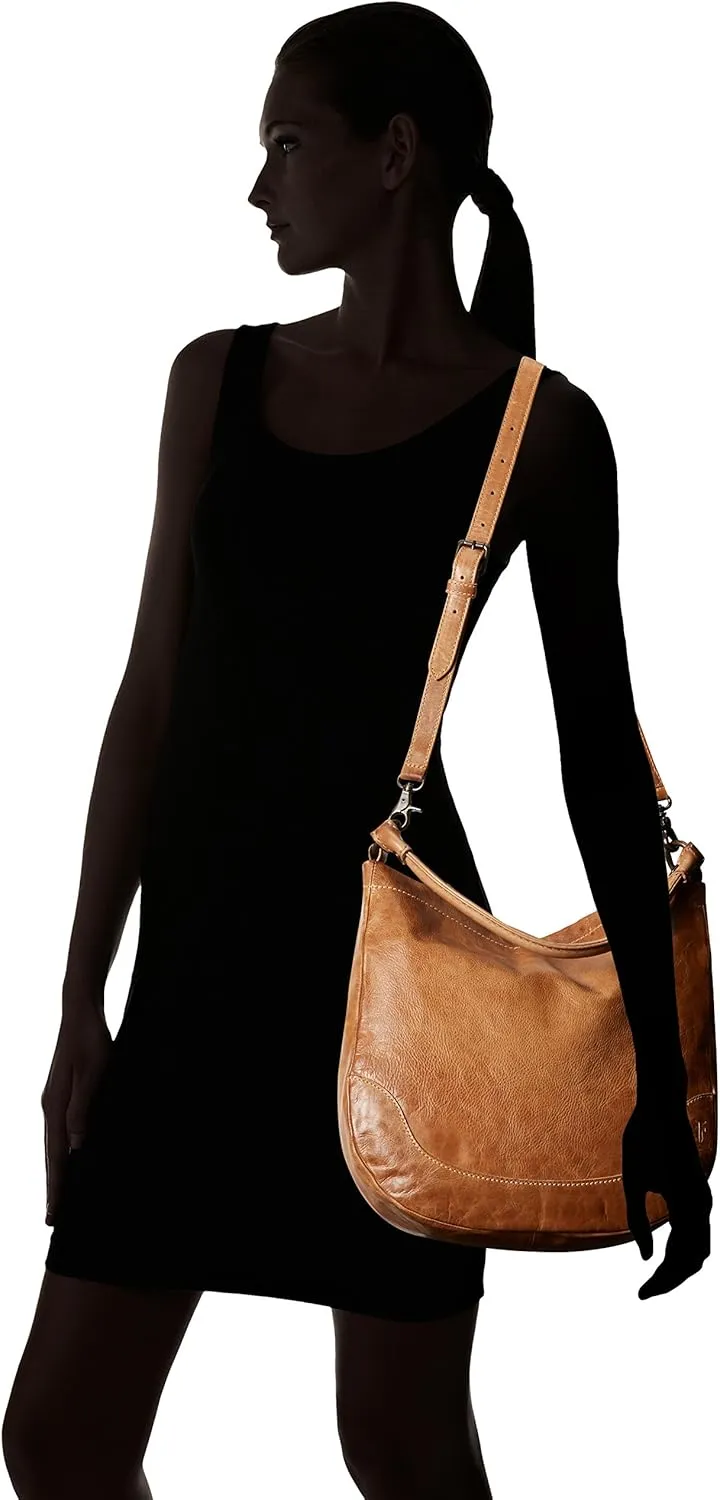 Frye Women's Melissa Hobo Handbag, Stylish Bag with Adjustable Strap & Pockets