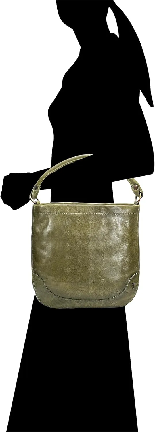 Frye Women's Melissa Hobo Handbag, Stylish Bag with Adjustable Strap & Pockets