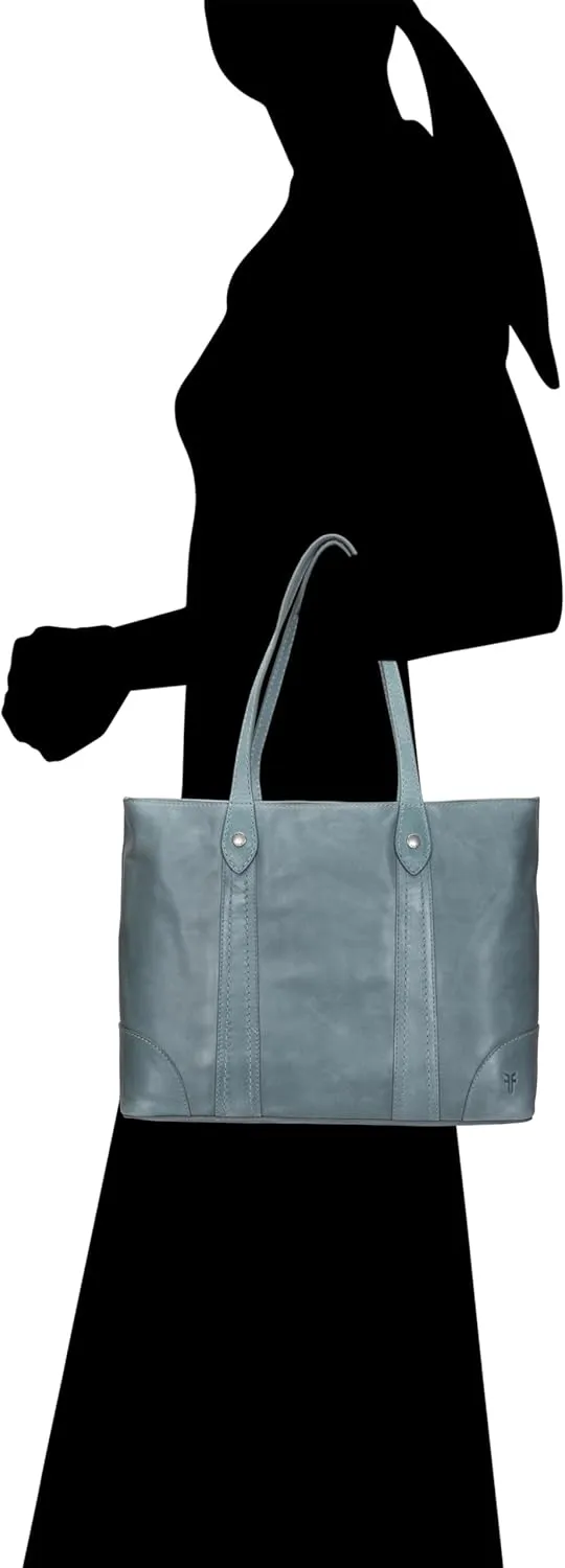 Frye Women's Melissa Shopper Tote Bag, Stylist Large Handbag with Adjustable Strap & Pockets