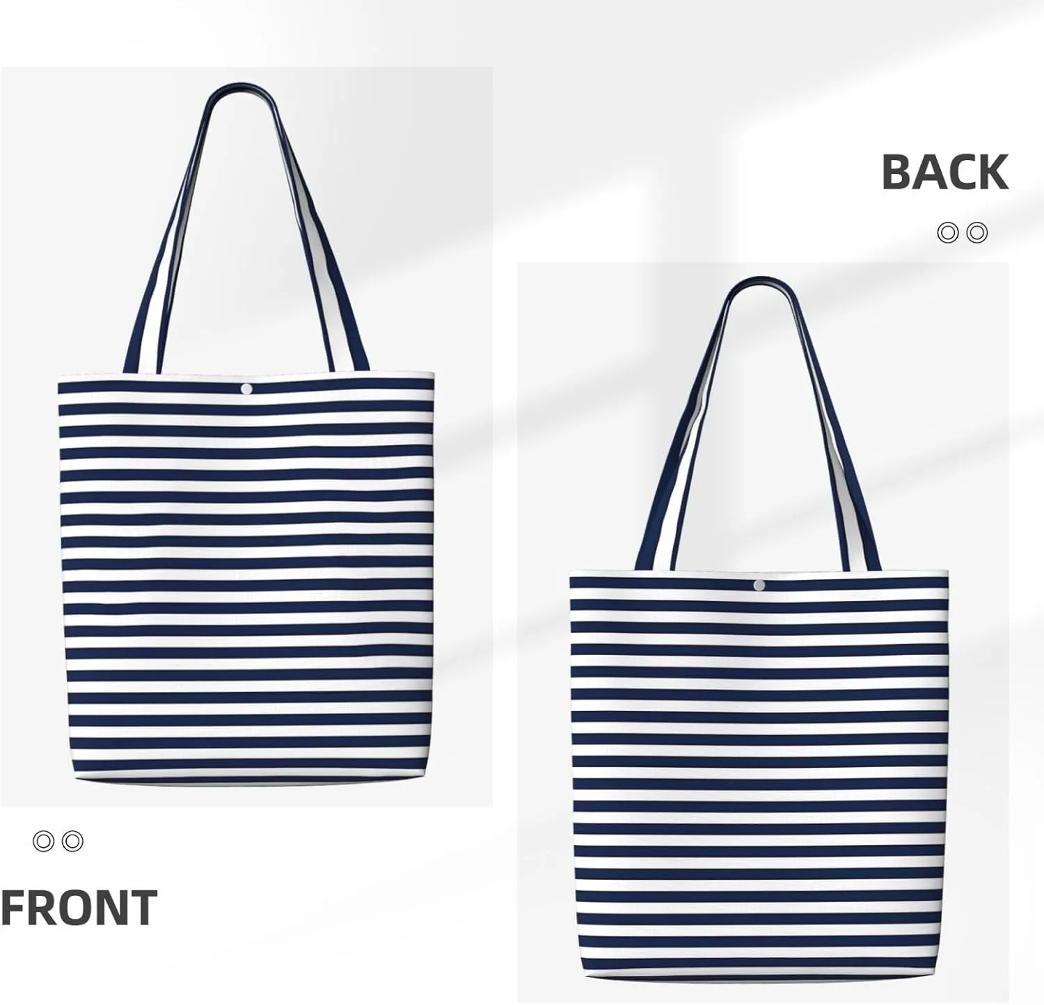Fun Geometric Lines Green Canvas Totes Bag Shoulder Bags Shopping Crossbody Work Bag 13.8 X 15.4 inch