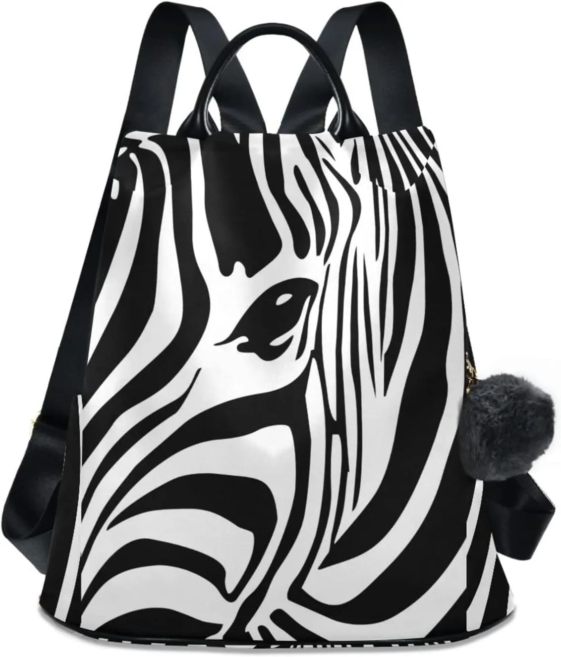 Fustylead Africa Zebra Women Backpack Purse Anti-theft Travel Backpack Fashion Shoulder Handbag