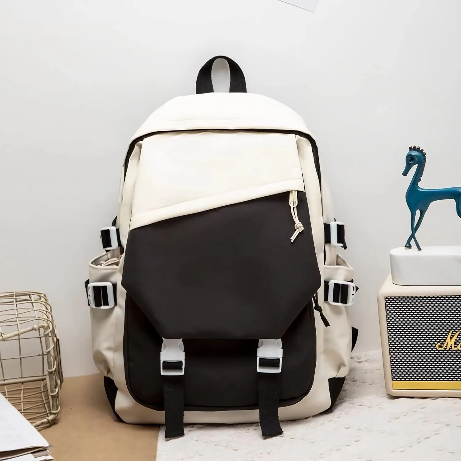 Genshin Impact Backpack Kaedehara Kazuha Anime Laptop Bookbag Student Backpack 3D Print School Bags Travel Backpack With Gift