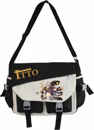 Genshin Impact Crossbody Bag Xiao Single Shoulder Bag Handbag Adult Single Shoulder Backpack Bag