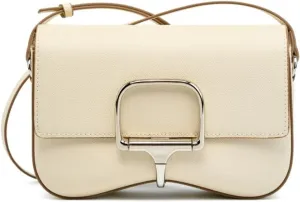 Genuine Leather Designer Shoulder Bags for Women, Fashion Vintage Crossbody Purses Satchels With Adjustable Strap