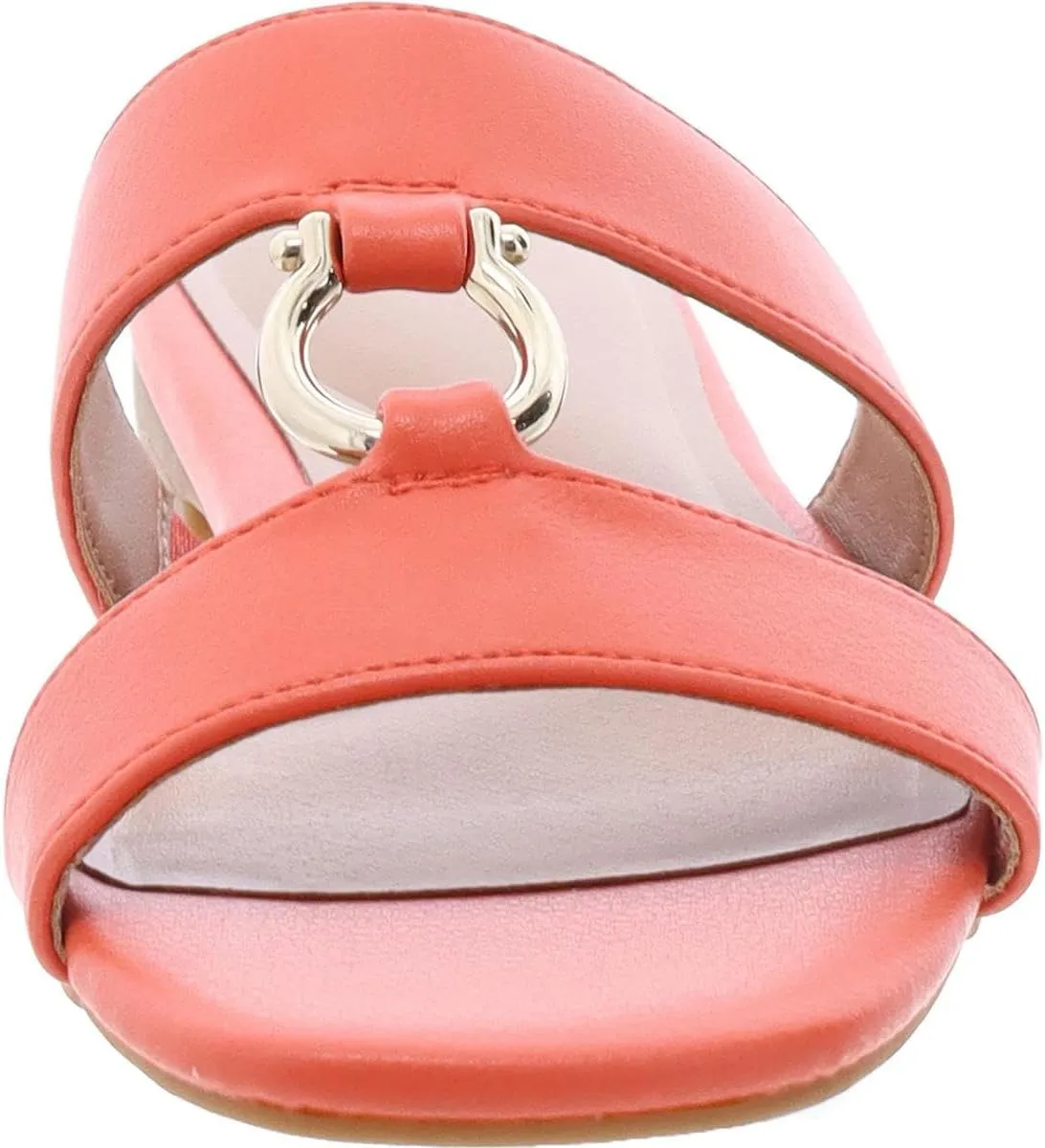 Giani Bernini Womens Caitlynn Embellished Slip On Slide Sandals
