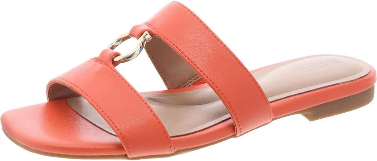 Giani Bernini Womens Caitlynn Embellished Slip On Slide Sandals