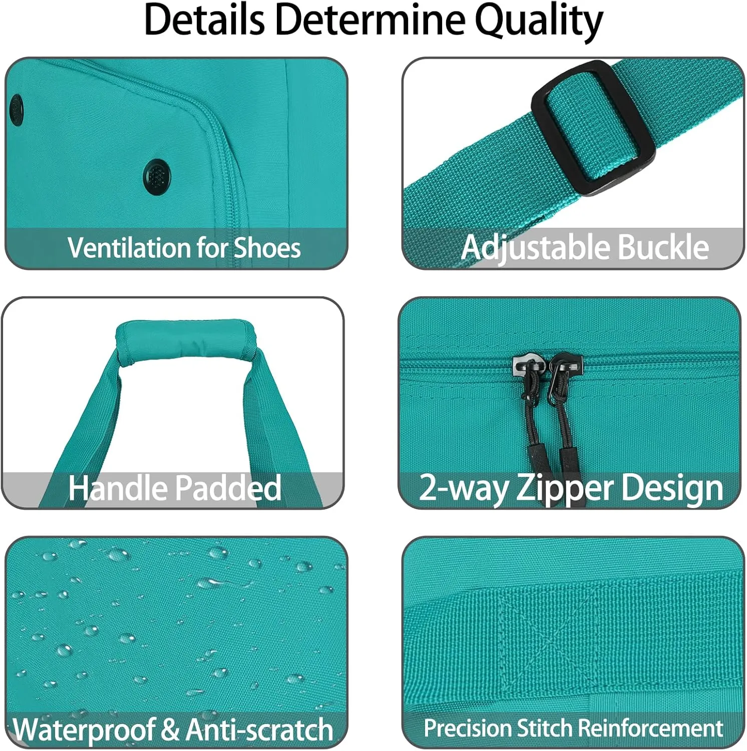 Goloni Cute Duffle Bag for Women, Gym Bag with Shoe Compartment, Lightweight Weekend Travel Duffel Bag,Overnight Bag with Wet Pocket
