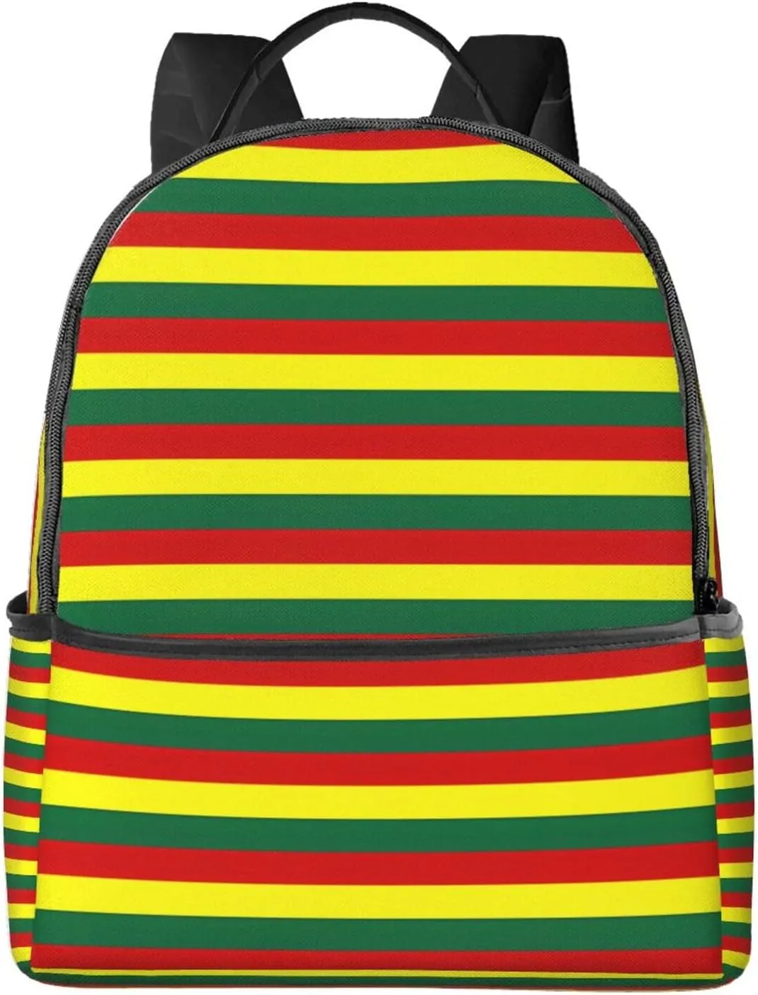 Grenada Flag Stripes Casual Backpacks Laptop Backpack Carry-on Daypack Sports Travel Rucksack Lightweight Working Bag for Outdoor Hiking Cycling Walking