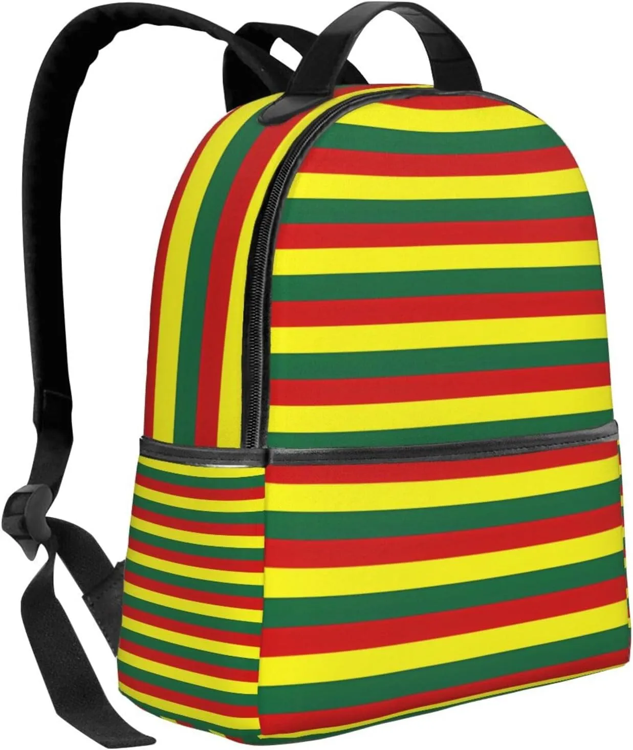 Grenada Flag Stripes Casual Backpacks Laptop Backpack Carry-on Daypack Sports Travel Rucksack Lightweight Working Bag for Outdoor Hiking Cycling Walking