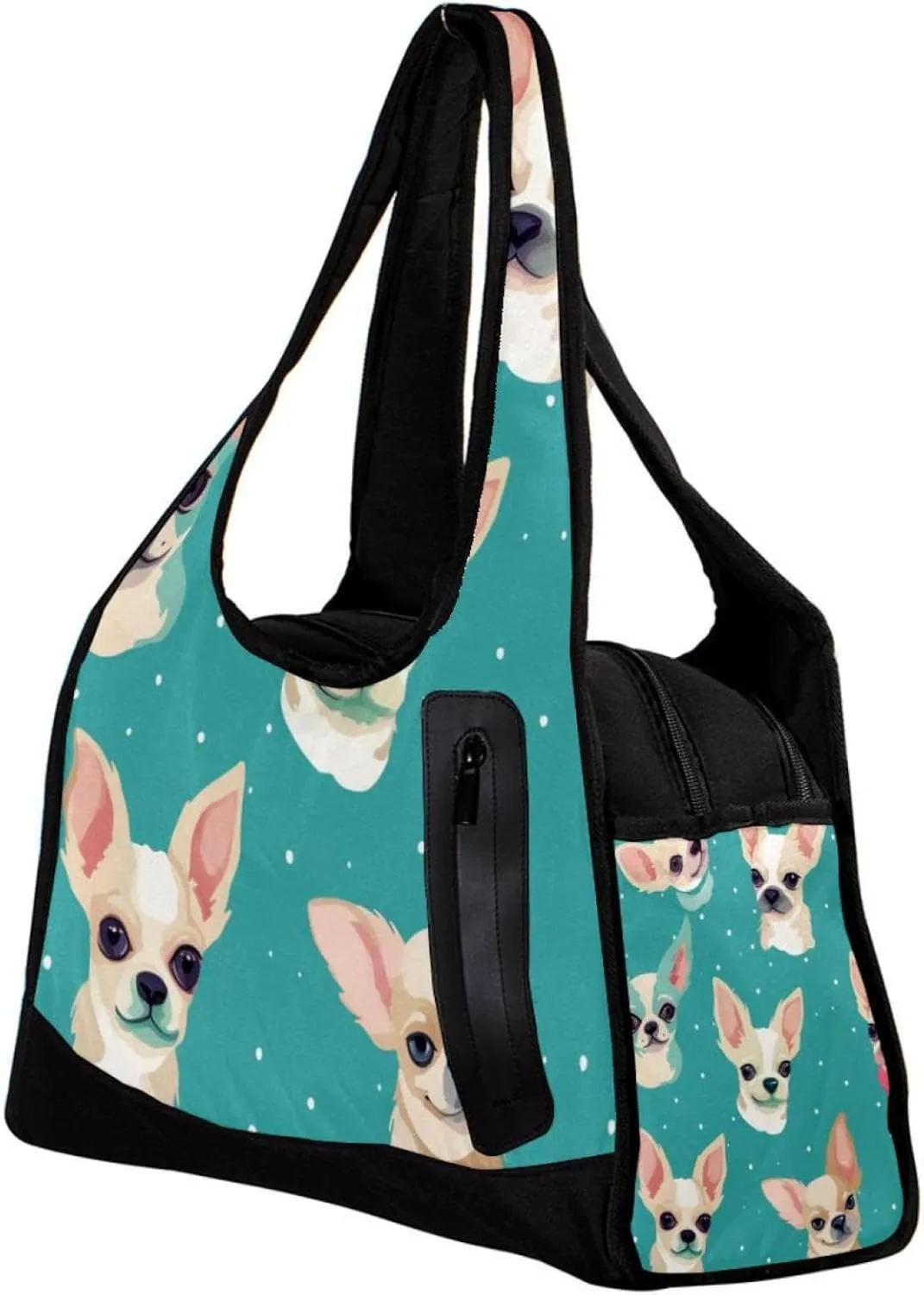 Gym Bags for Men,Travel Duffel Bags for Women,Bow Chihuahua Dog,Workout Bag
