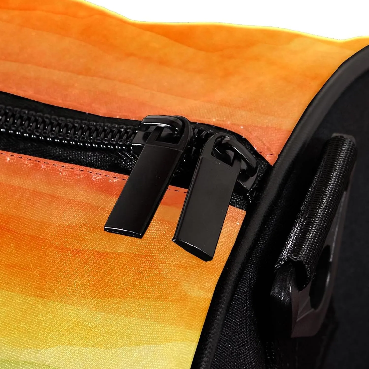 Gym Bags for Men,Travel Duffel Bags for Women,Watercolor Rainbow Style Stripes,Workout Bag