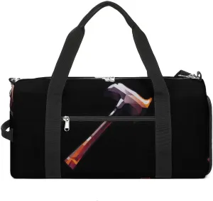 Hammer Sports Gym Bag Lightweight Travel Duffel Bag Workout Bags Casual Weekender Bag for Men Women
