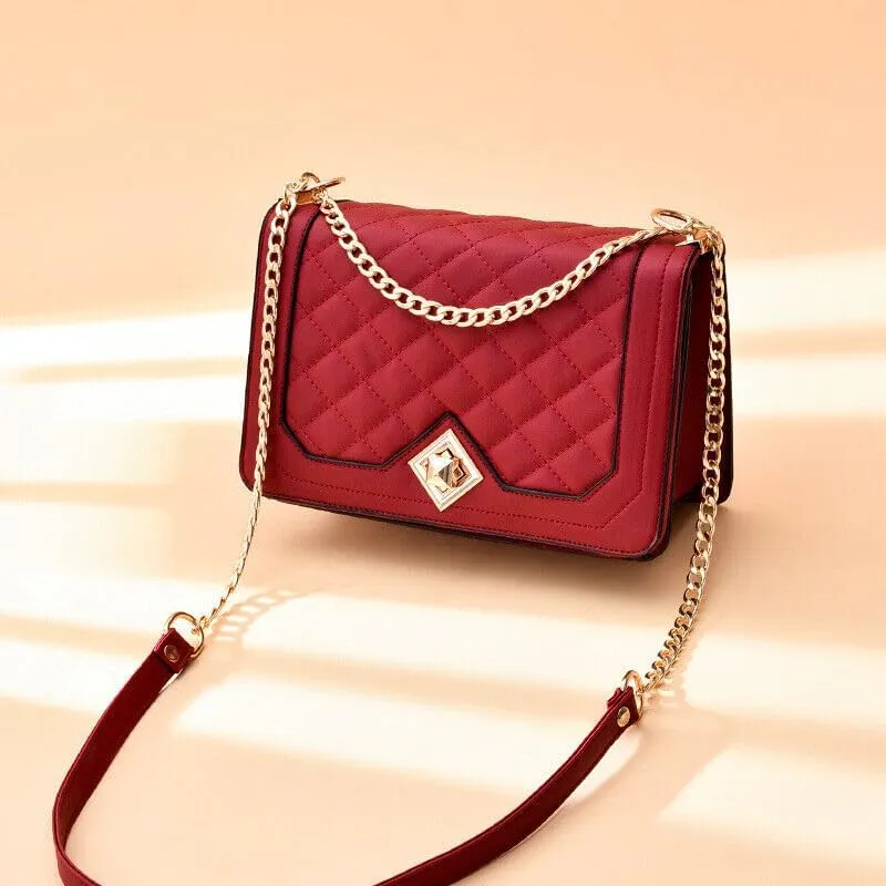 Hanbella Small Crossbody Bags for Women and Girls, Cute PU Leather Purses and Handbags for Teens, Women's Wristlet Clutch