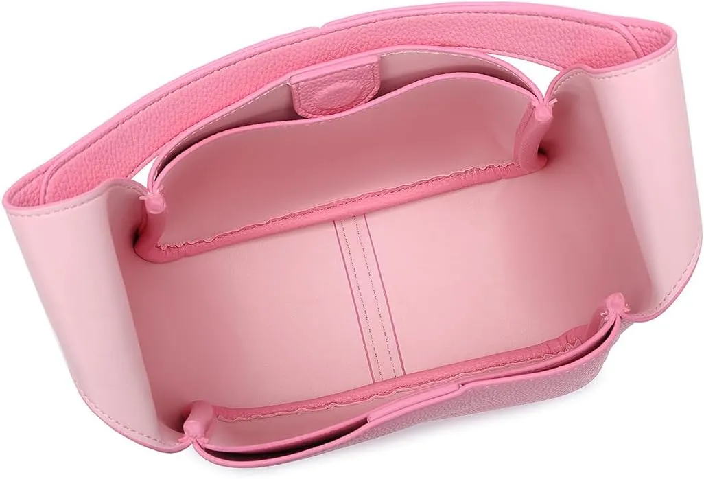Handbag Chic Vegan Leather Tote Bag for Women Daily Carryall Magnetic Buckle Large Capacity