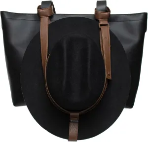 Hat Holder for Travel- Stylish Durable Travel Accessory Designed for Purses, Totes, Bags, Backpacks, Luggage & More | Fits Multiple Hats and Cowboy Hats with Thick or Curved Brims