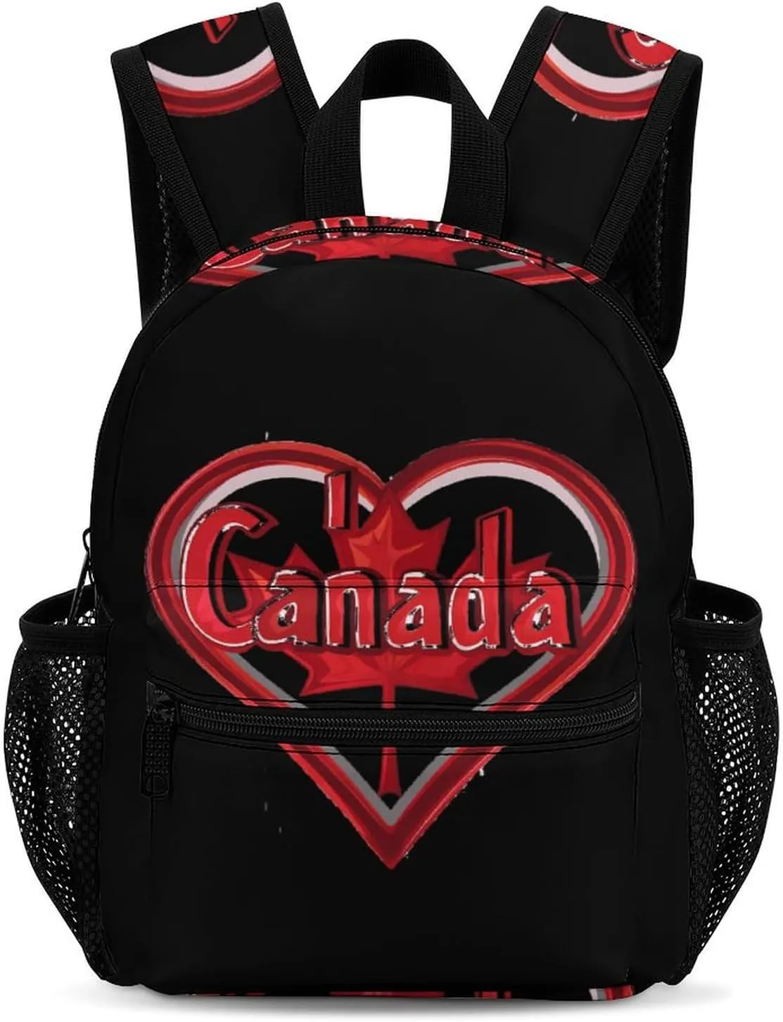 I Love Canada 13 Inch Backpack Waterproof Lightweight Travel Backpack Purse Hiking Daypack