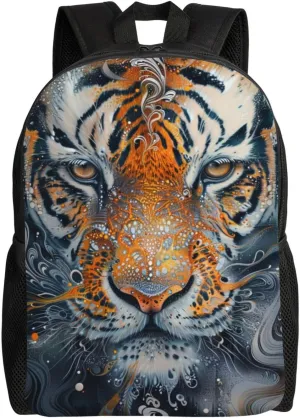Ink Tiger Backpack Waterproof Anti Theft Durable Light Laptop Bag Backpacks For Women Men Travel Gym Backpack