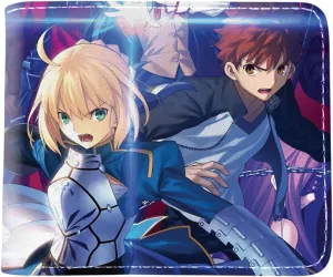 ISaikoy Anime Fate Grand Order Wallet Bifold Credit Card Case Passport ID Card Holder 1