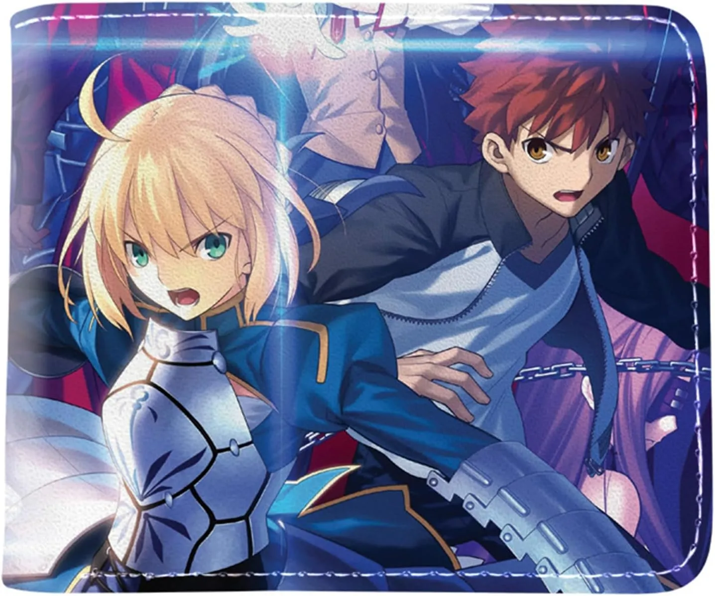 ISaikoy Anime Fate Grand Order Wallet Bifold Credit Card Case Passport ID Card Holder 1