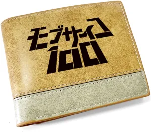 ISaikoy Anime Mob Psycho 100 Wallet Bifold Credit Card Passport ID Card Holder 1