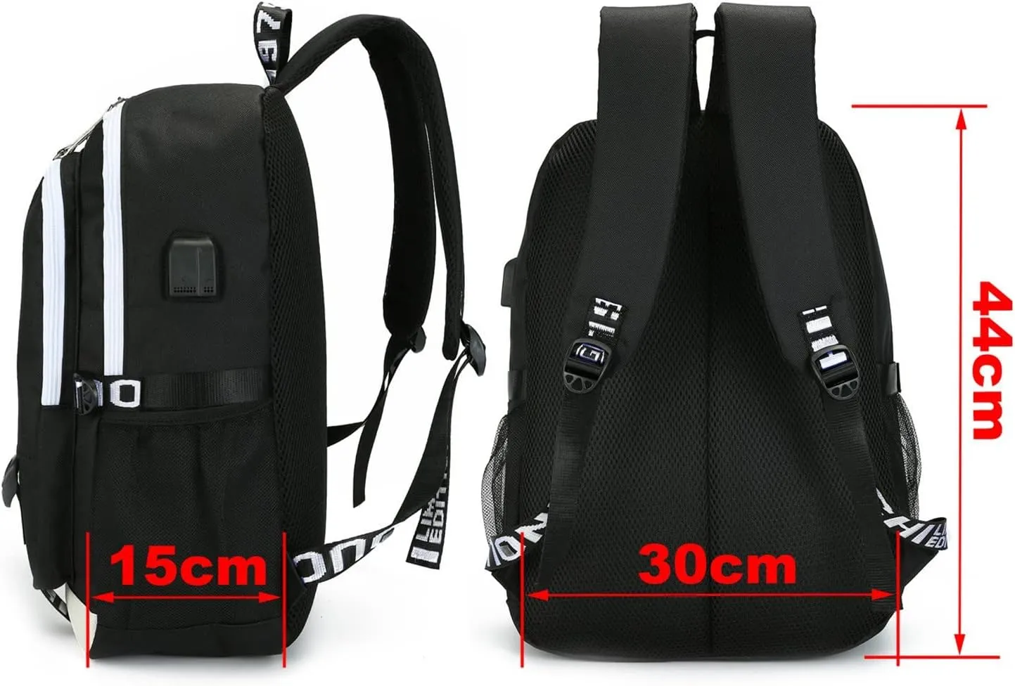 ISaikoy Anime Ouran High School Host Club Backpack Shoulder Bag Bookbag Student School Bag Daypack Satchel A13