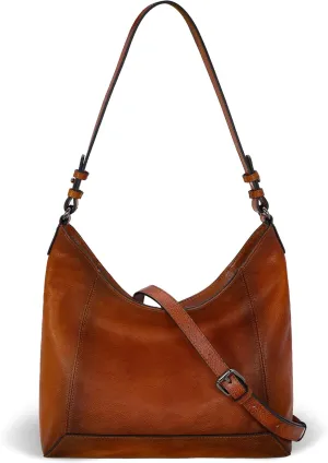 Iswee Shoulder Bag Soft Leather Purses Vintage Women’s Crossbody Handbags Luxury Stylish Crossbody Bag Purse