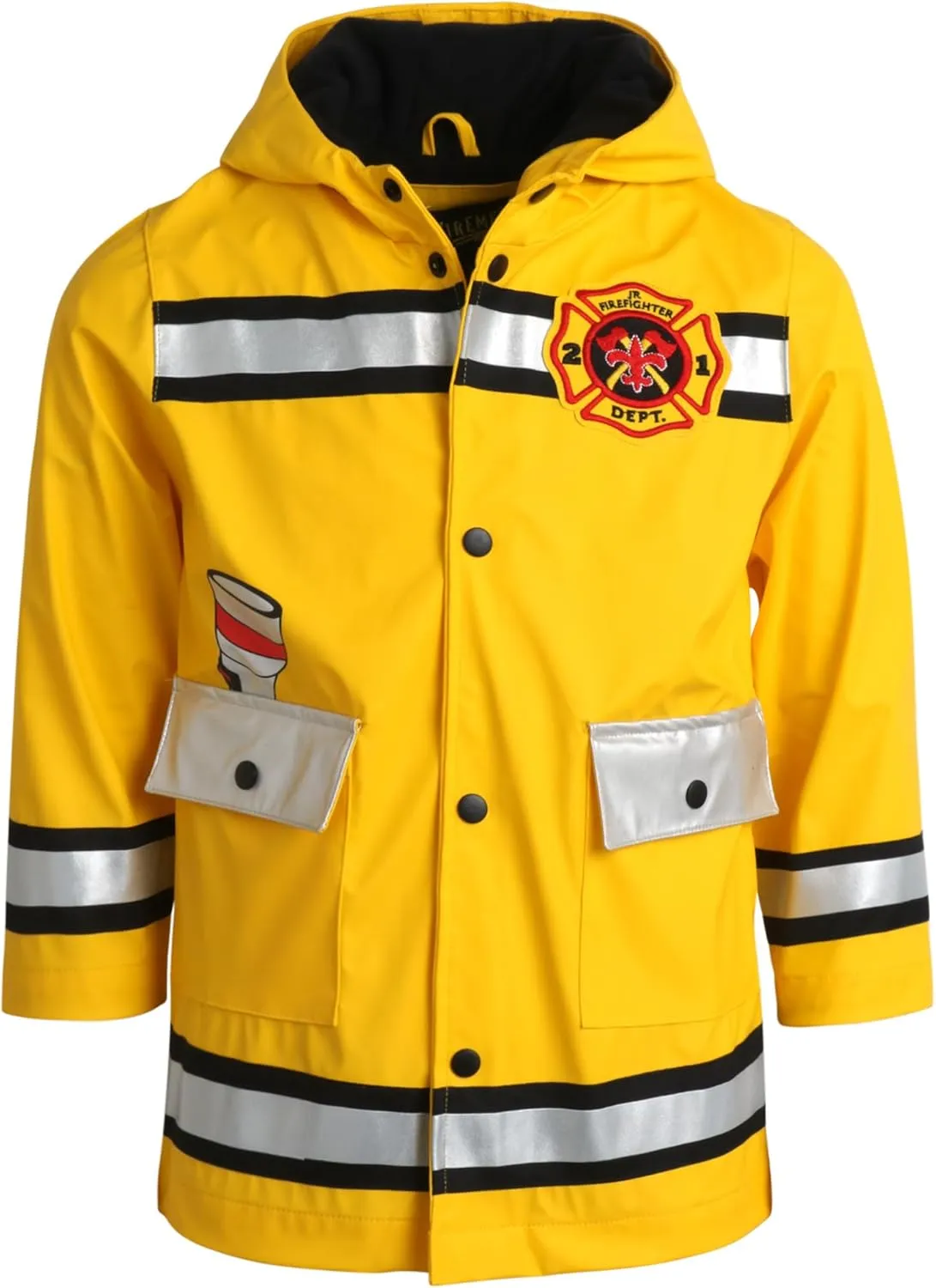 iXtreme Boys Rain Jacket - Lightweight Waterproof Hooded Rain Coat for Boys, Windbreaker for Outdoor Play and Travel (2T-18)
