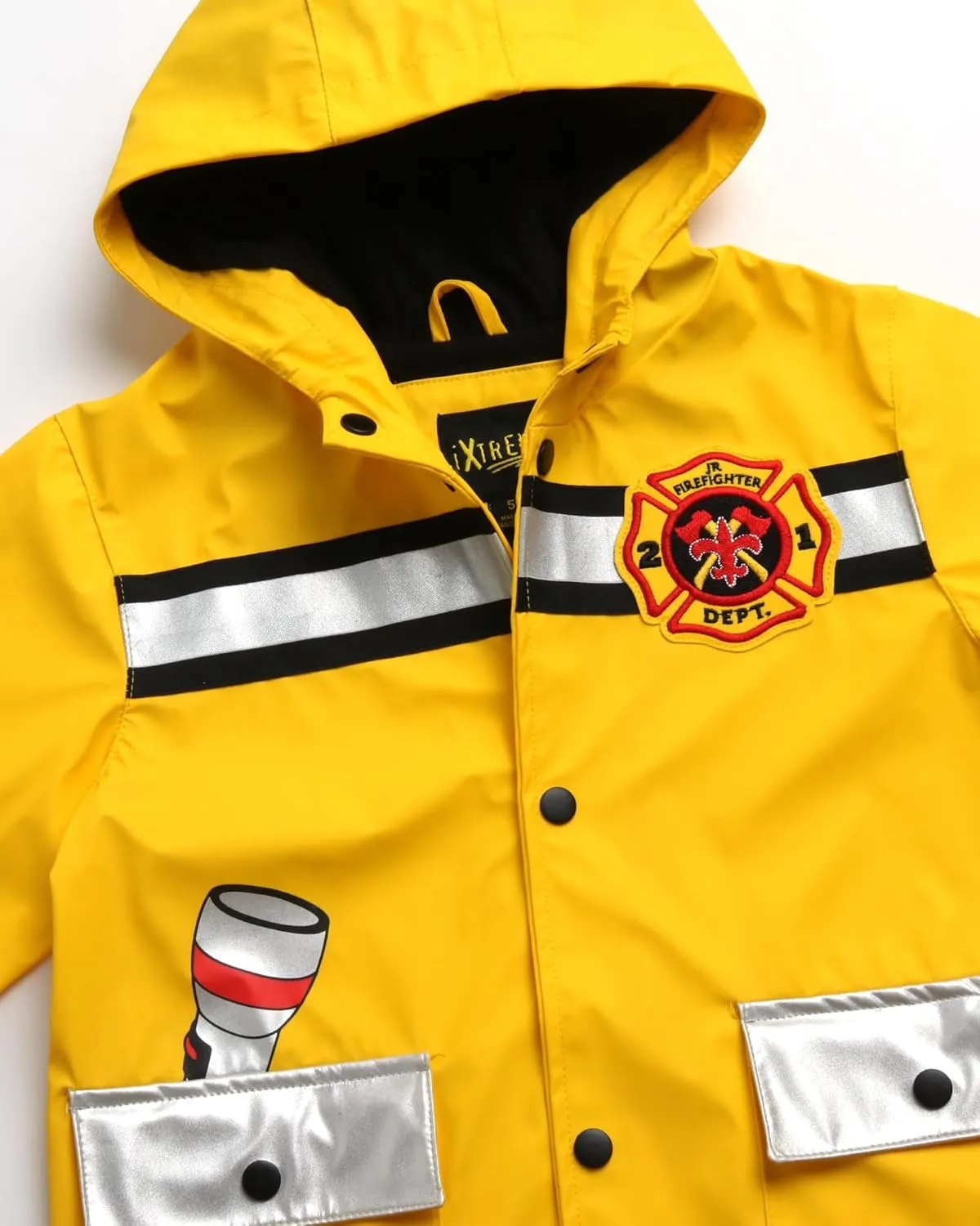 iXtreme Boys Rain Jacket - Lightweight Waterproof Hooded Rain Coat for Boys, Windbreaker for Outdoor Play and Travel (2T-18)