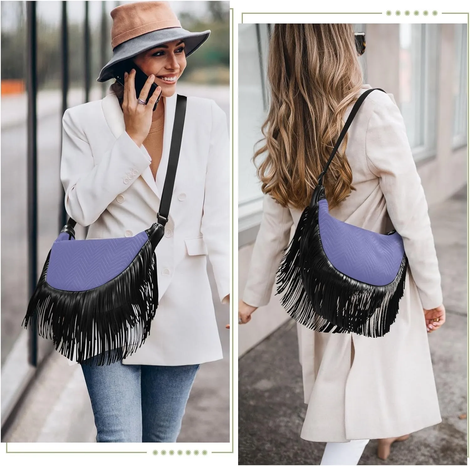 Joko Ivery Crossbody Handbags for Women Ample Capacity Shoulder Bag with Adjustable Strap Durable Travel Purse