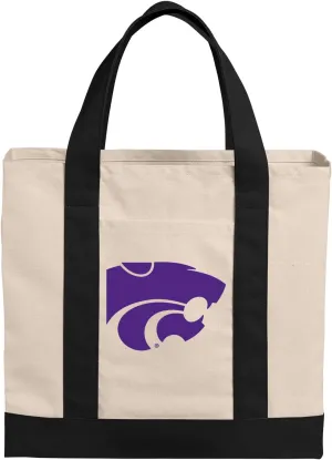 K-State Tote Bag or OFFICIAL Canvas Kansas State University Wildcats Totes