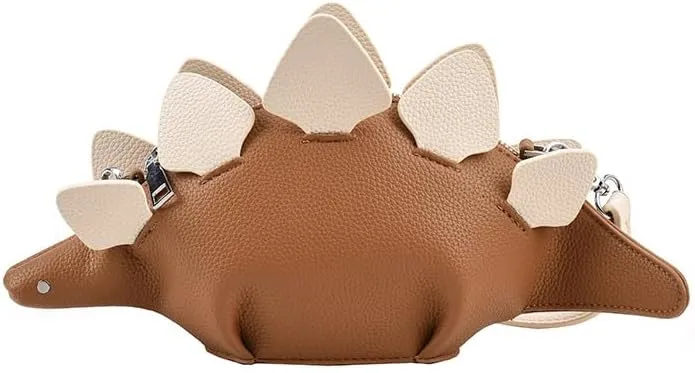 Kawaii Crossbody Bag for Women, Cute Mini Dinosaurs Shape Animal Shoulder Bag Sling Purse Boho Bags Harajuku Aesthetic