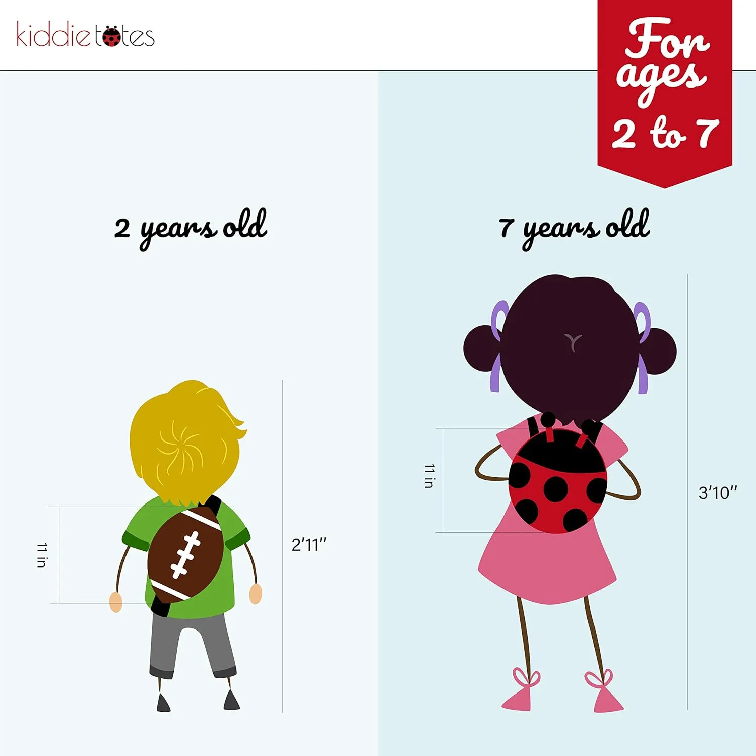 KIDDIETOTES Childrens Backpacks
